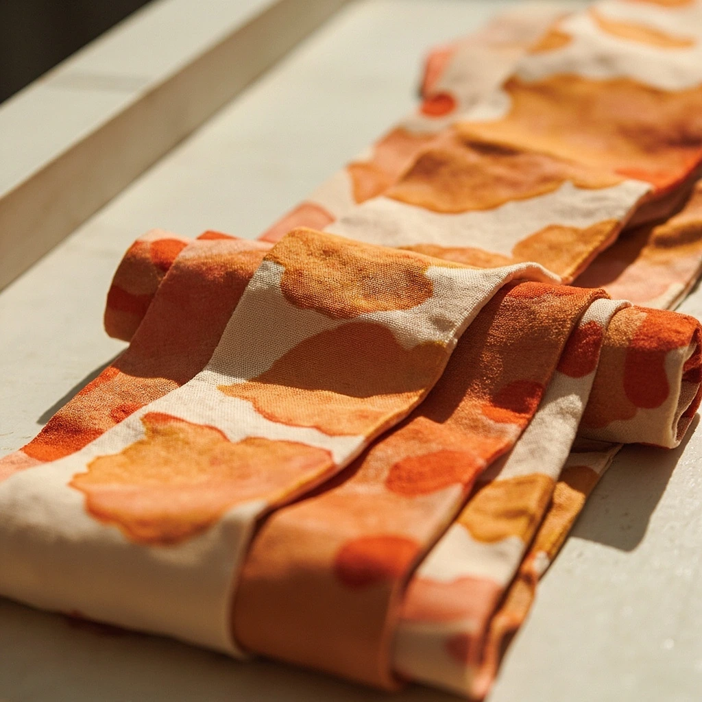 Piece No. 37-092 — Persimmon obi.
